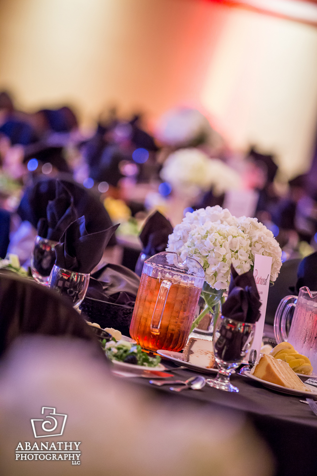 Many event setups allow some great inanimate object shots while guest don't mind the camera's flash later.